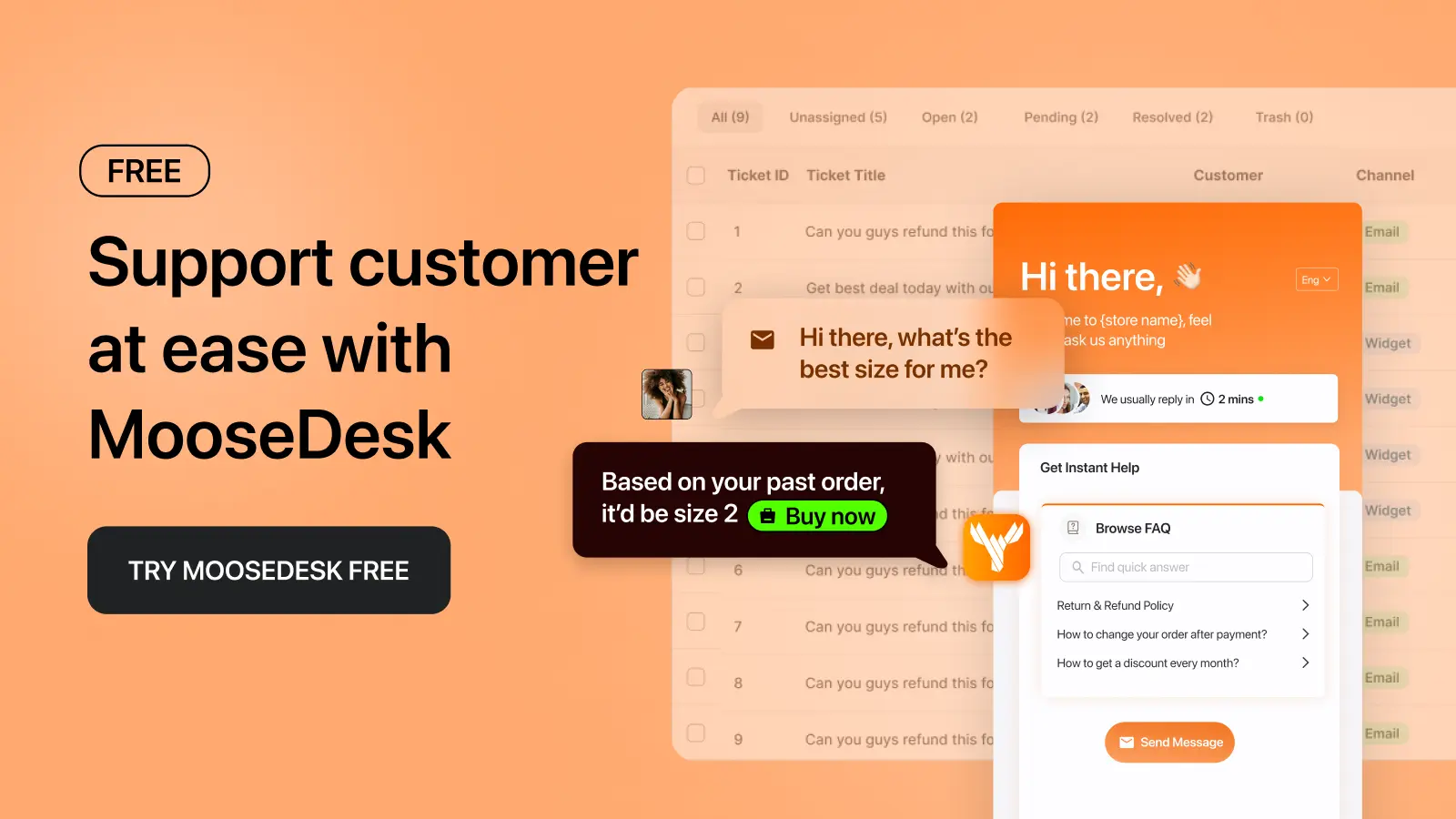 Introducing new partner: MooseDesk – FAQ & Helpdesk App