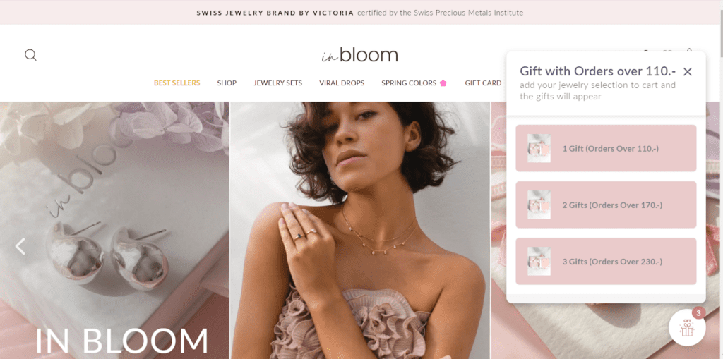 IN BLOOM store customizes their own Today Offer icon