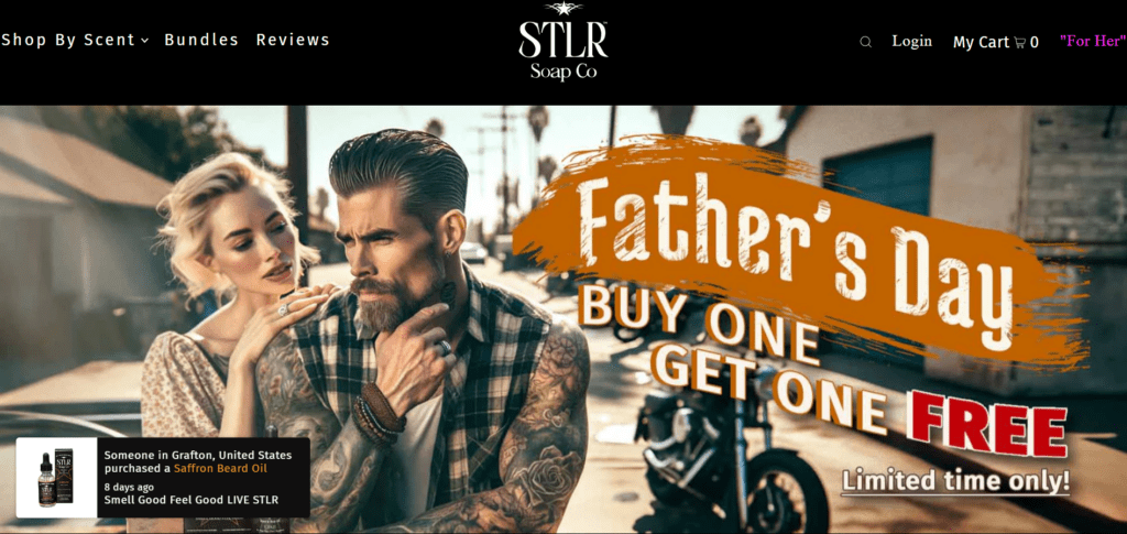 STRL BOGO deals for bearded dads