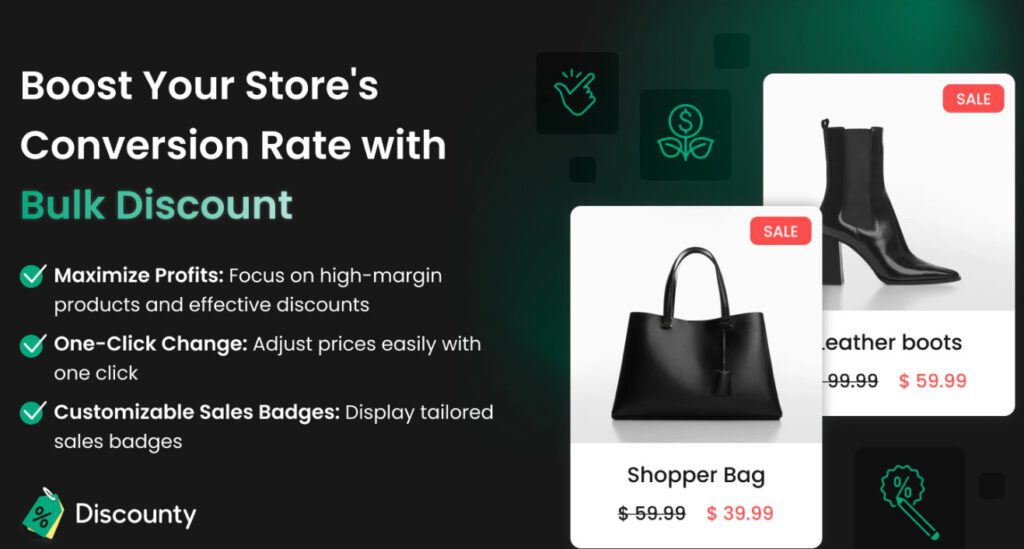 Discounty Shopify promotion app