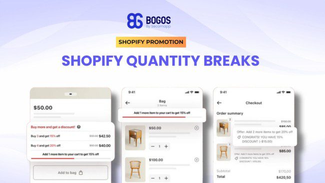 How to Create Shopify Quantity Breaks to Boost AOV? 2 Simple Methods