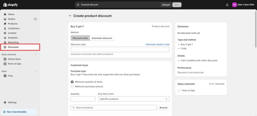 Incorrect product configuration