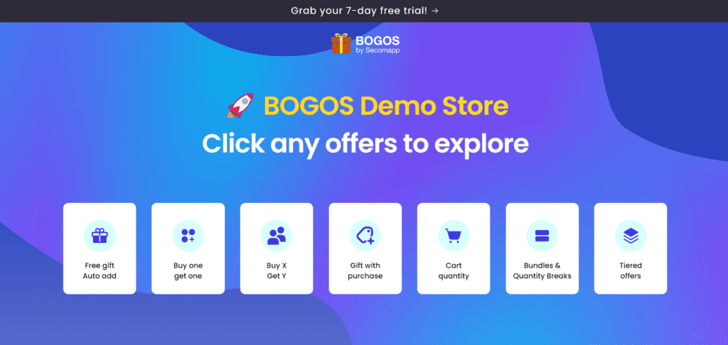 BOGOS launched a new demo store