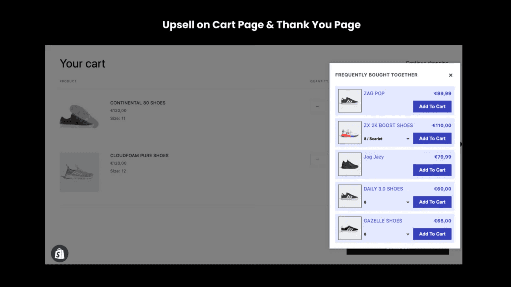 A well-timed upsell offer can significantly increase your conversion rate