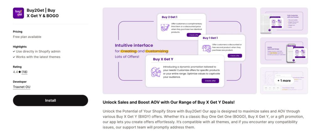 Buy2Get1 boosts sales and AOV with Buy X Get Y deals