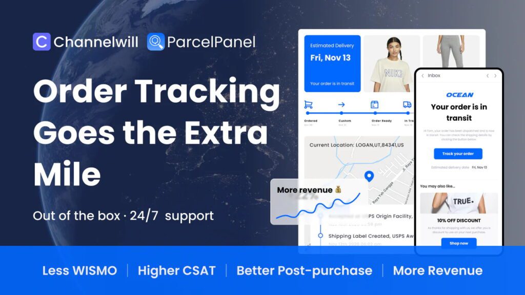 Parcel Panel for order tracking