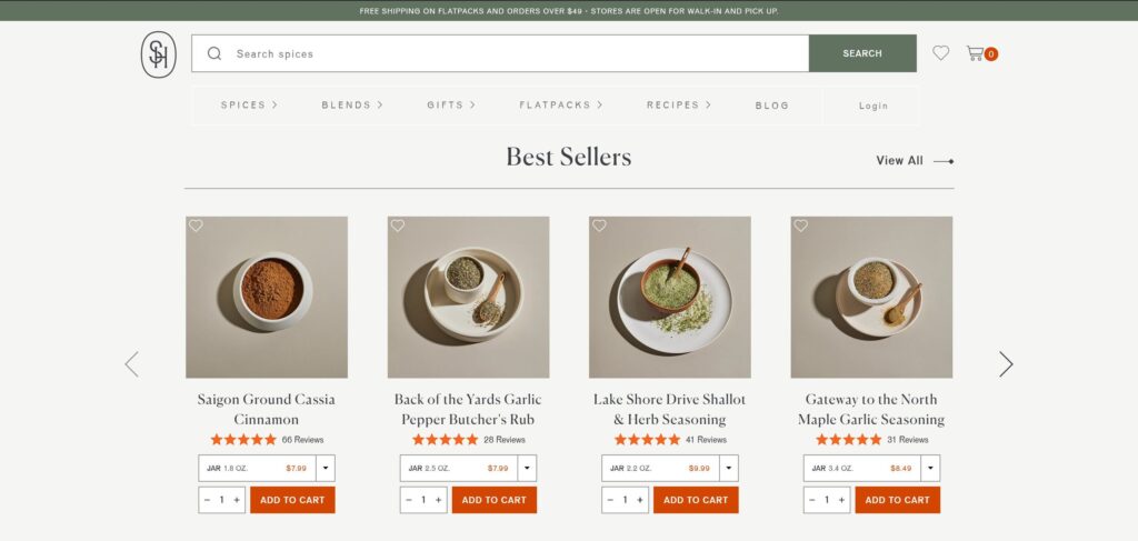 Highlight your top-selling products.