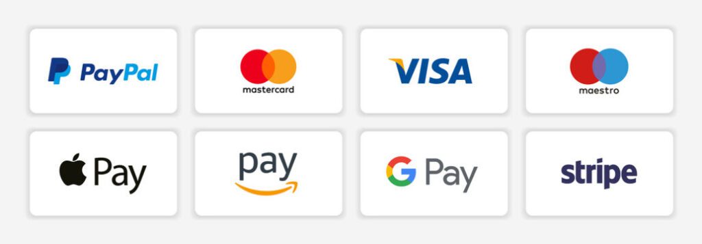 multiple payment options