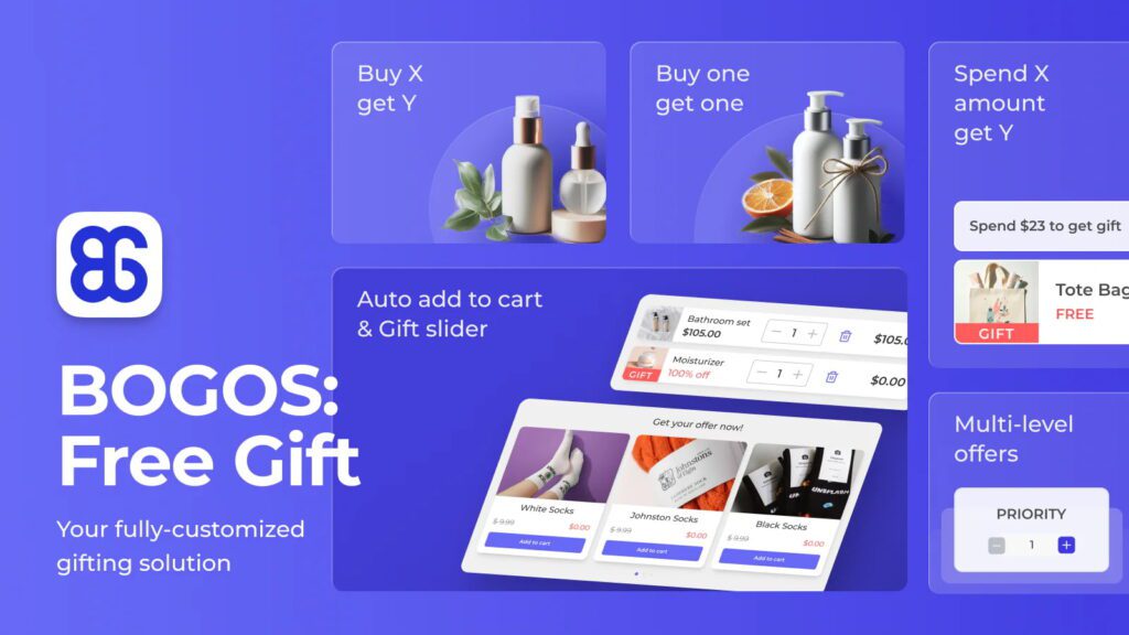 BOGOS Free Gift Shopify app