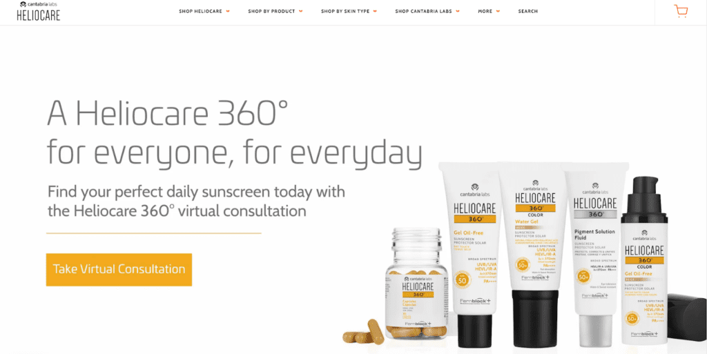 Heliocare UK online store