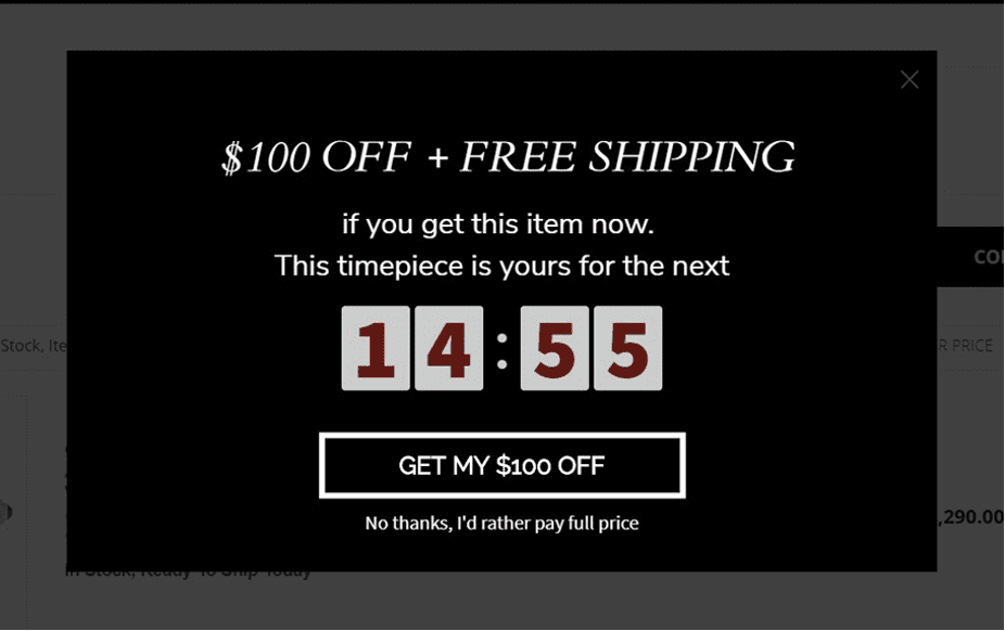 Limited-Time Free Shipping Offer