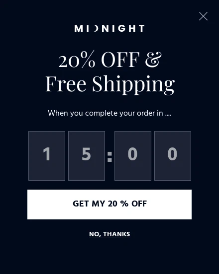 Limited free shipping offer
