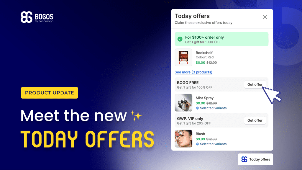 new Today Offers widget that converts better BY bogos APP