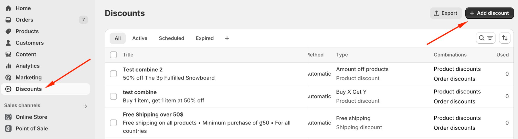 add a product discount