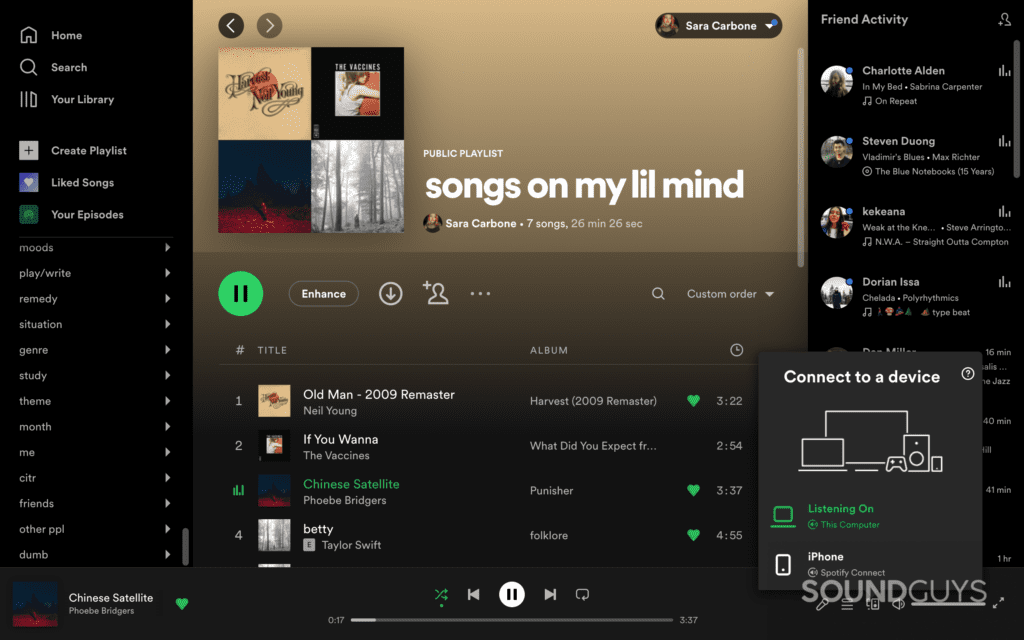 Digital music service on Shopify