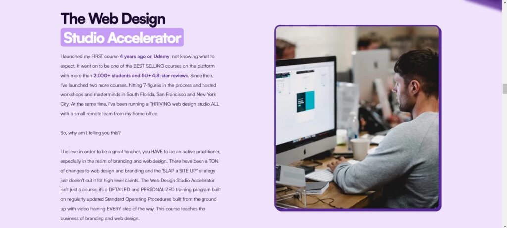 Web Design Studio Accelerator