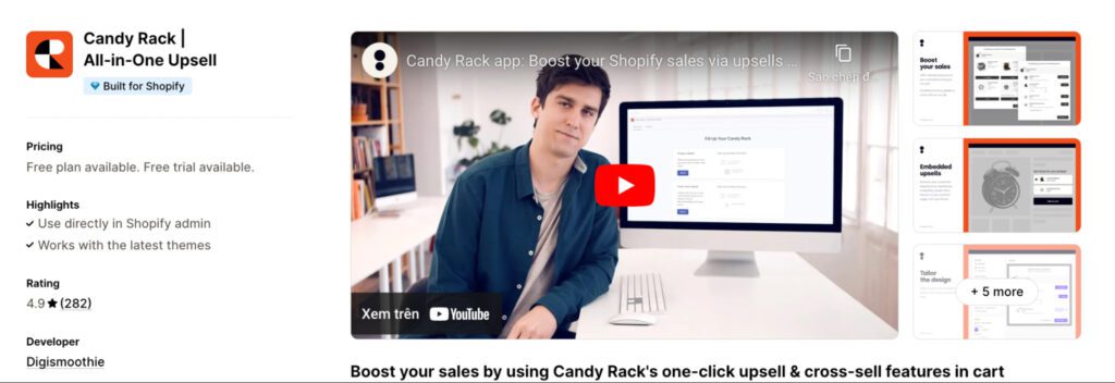 Candy Rack - All-in-One Upsell