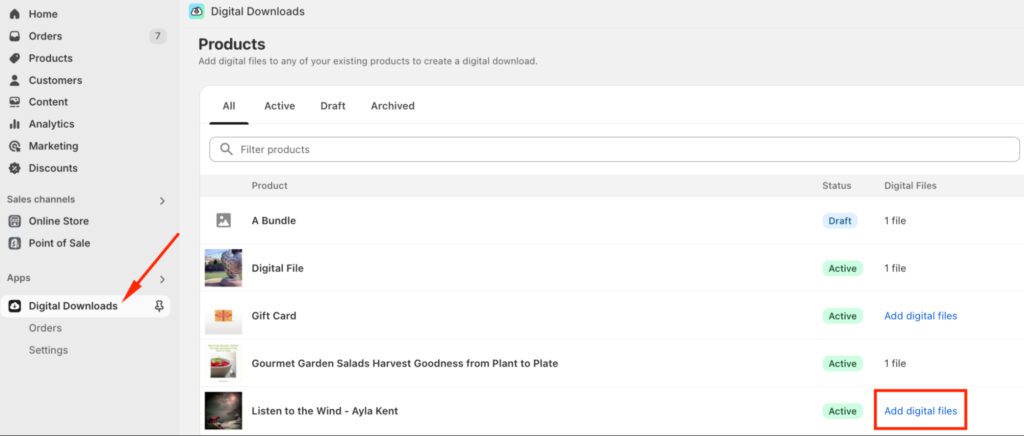 add digital files to your product

