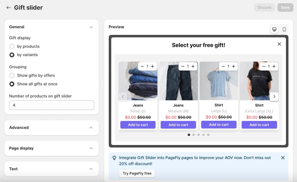 Customize popups appearance to match your store design
